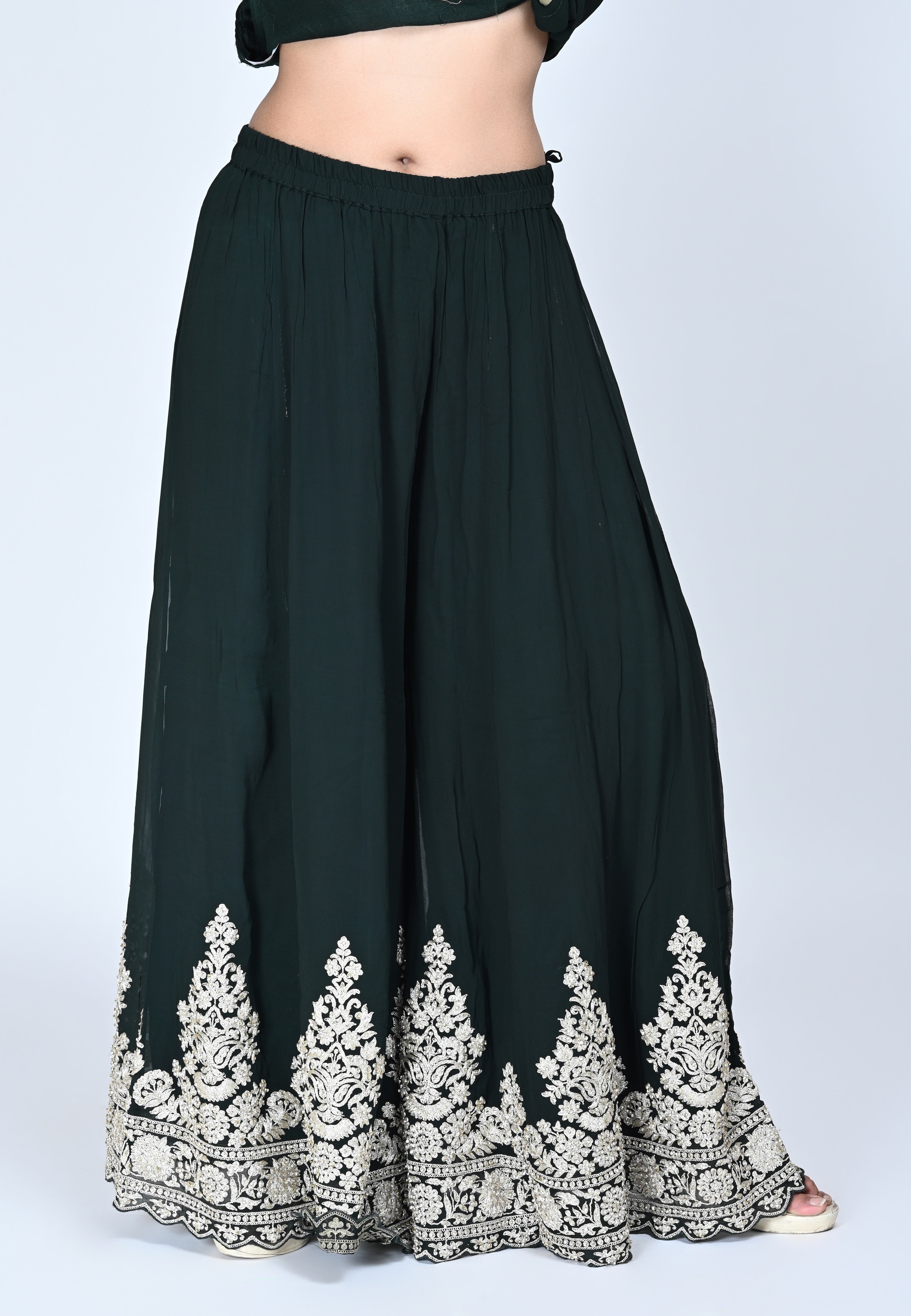 M.green Straight Suit with Sharara